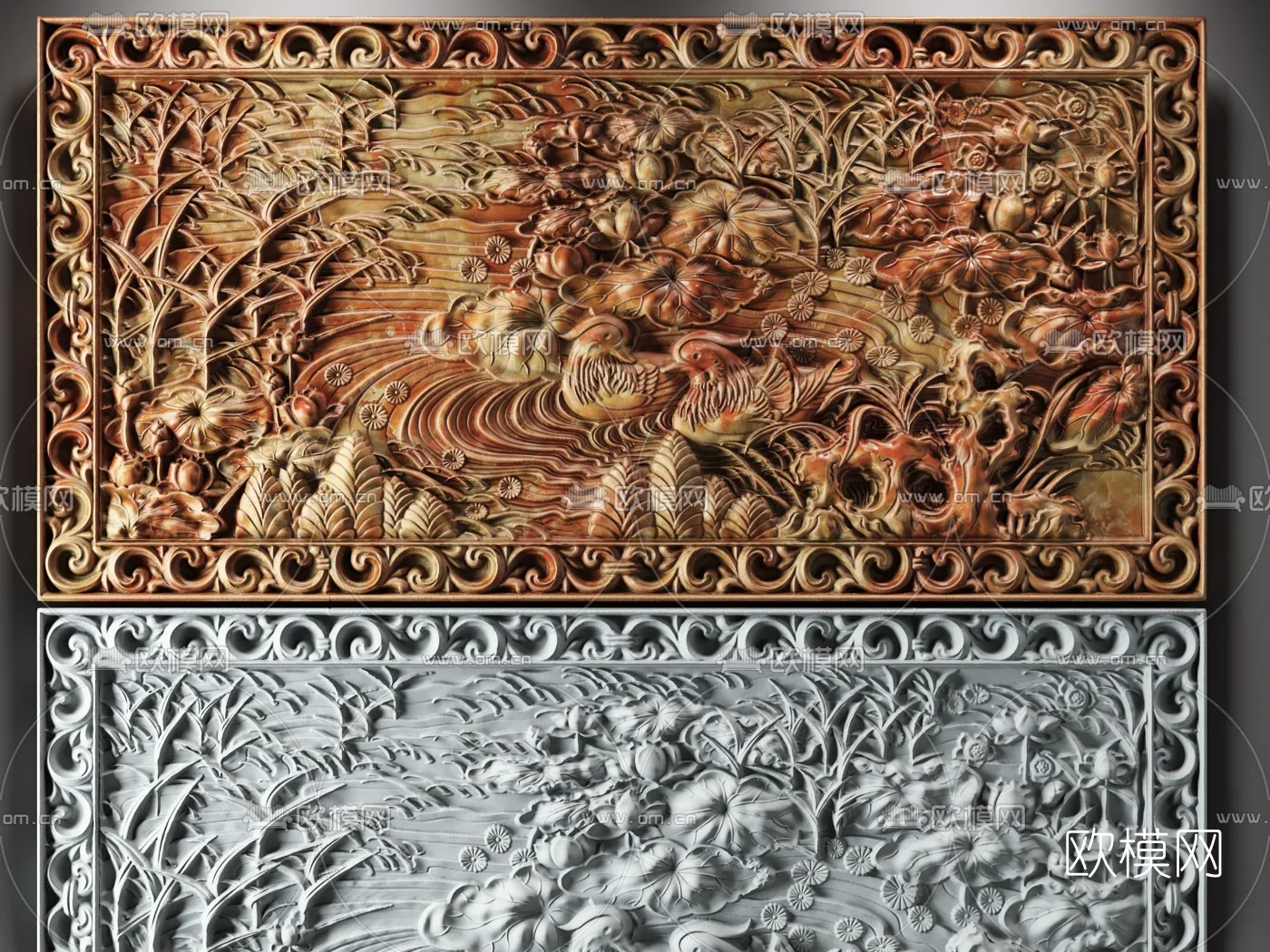 RELIEF – VRAY / CORONA – 3D MODEL – 2822