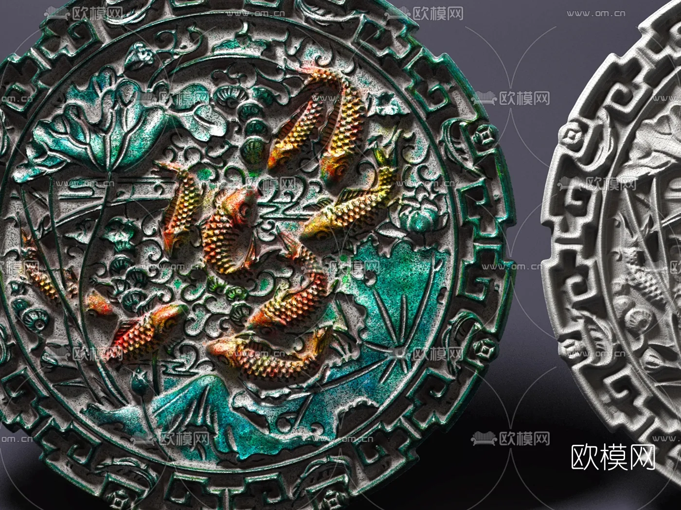 RELIEF – VRAY / CORONA – 3D MODEL – 2823