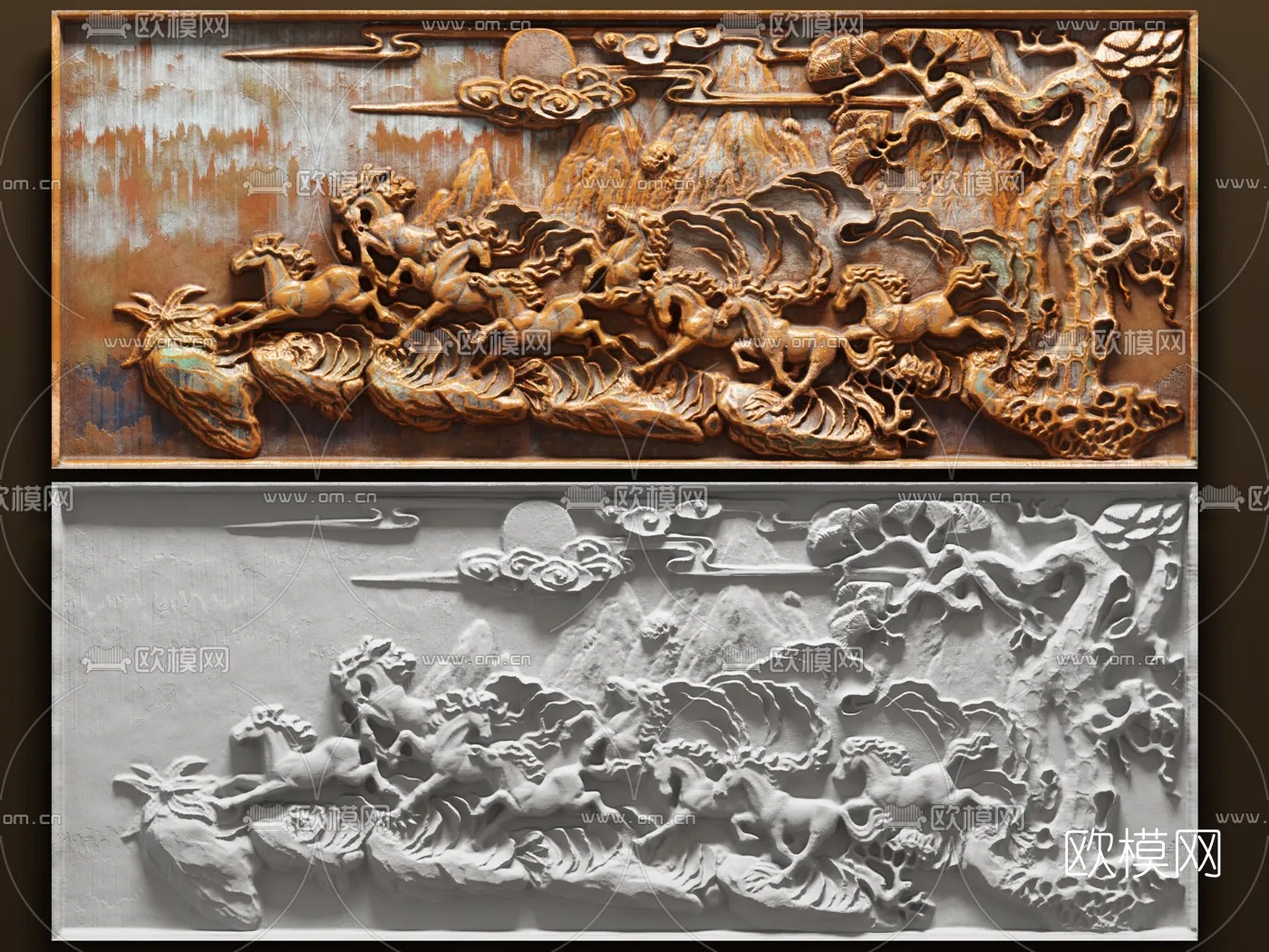 RELIEF – VRAY / CORONA – 3D MODEL – 2825