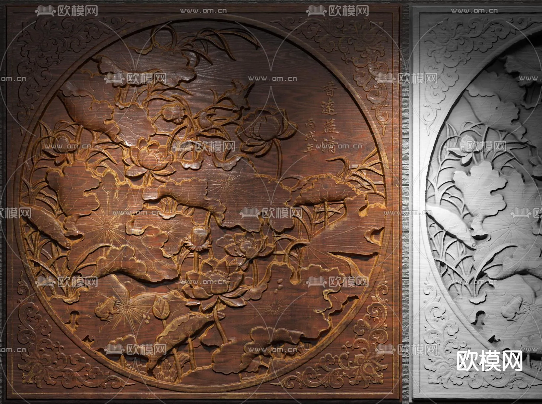 RELIEF – VRAY / CORONA – 3D MODEL – 2826