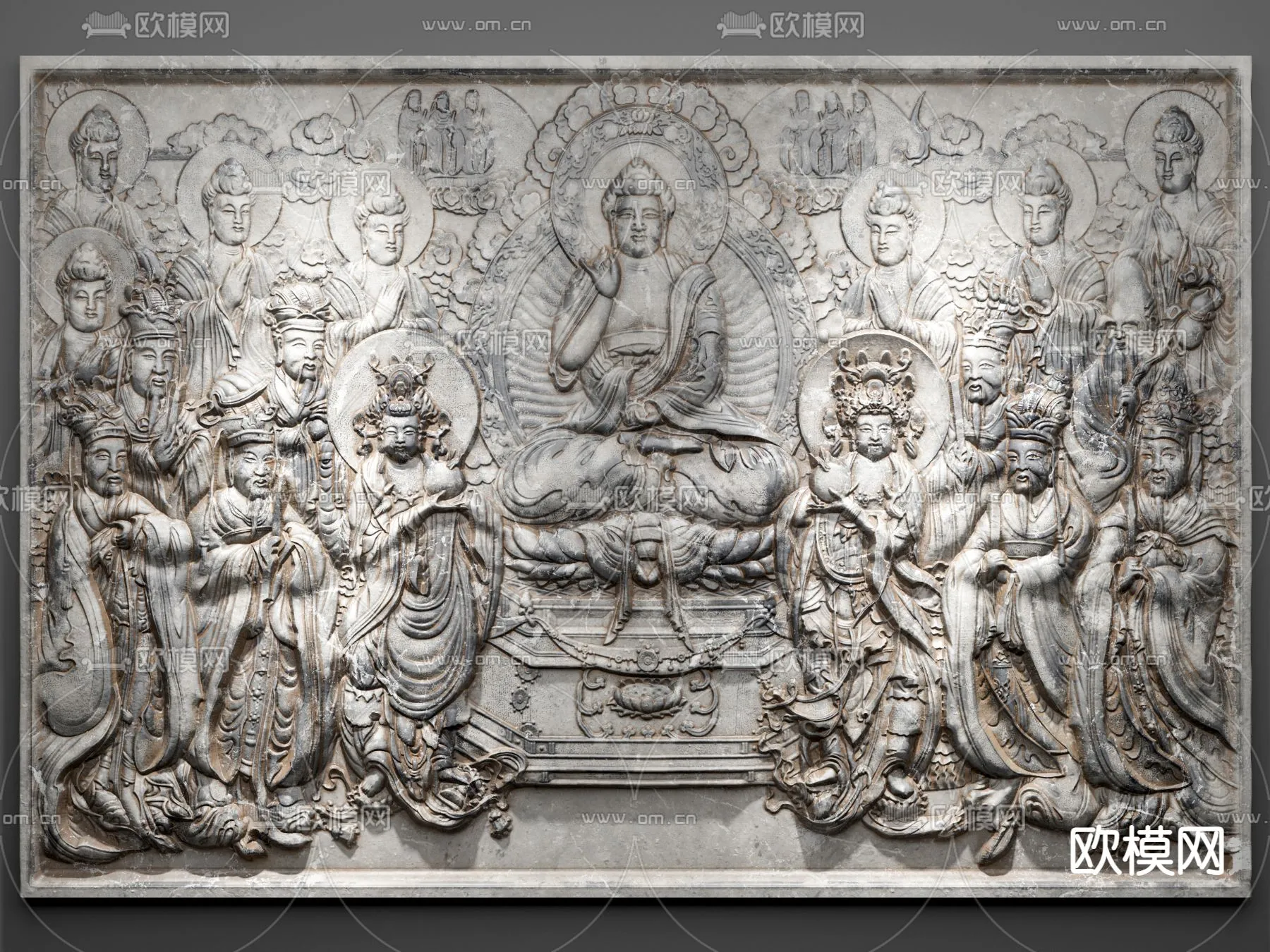 RELIEF – VRAY / CORONA – 3D MODEL – 2829