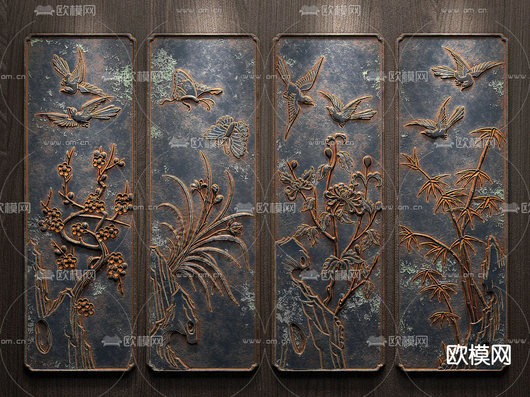 RELIEF – VRAY / CORONA – 3D MODEL – 2834