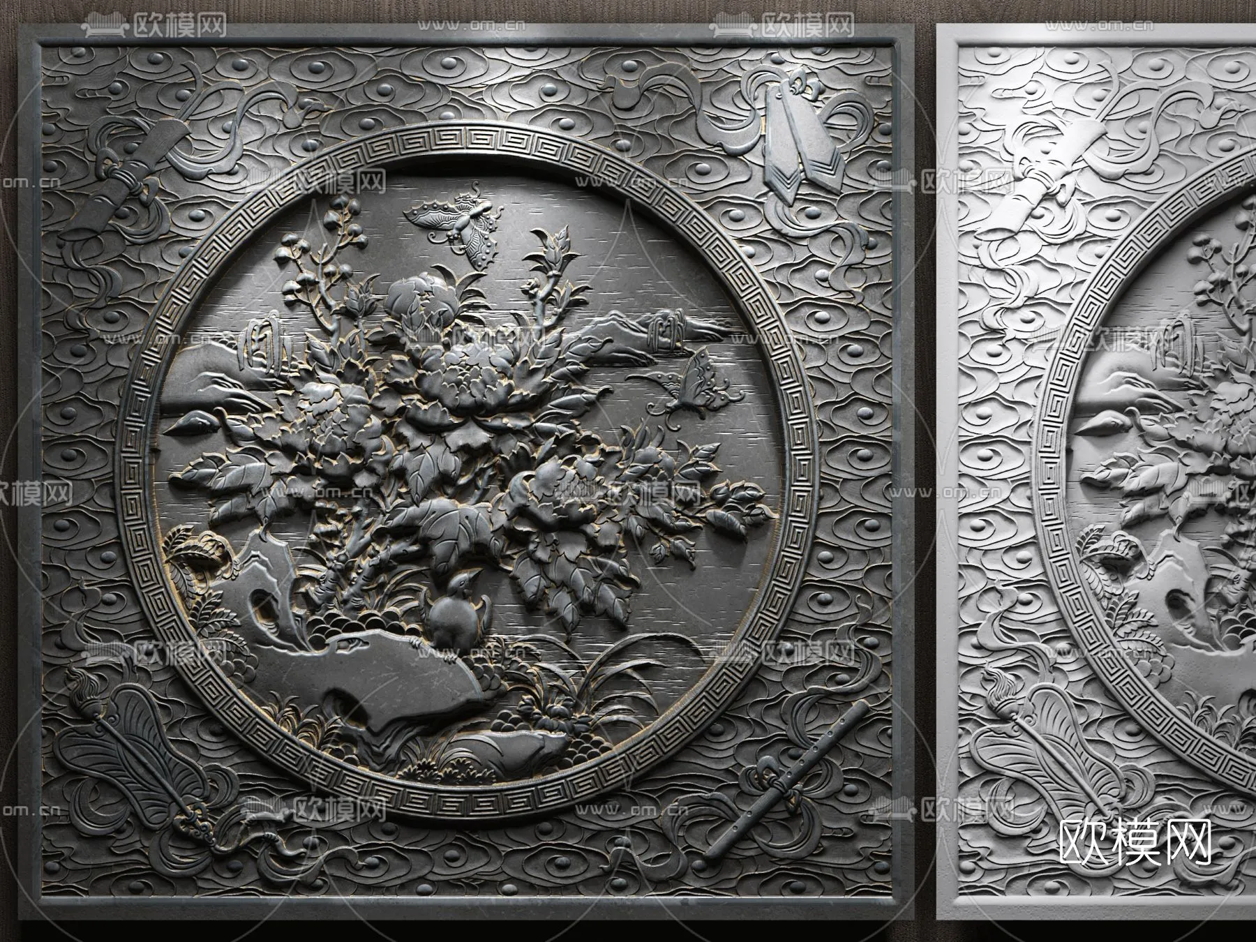 RELIEF – VRAY / CORONA – 3D MODEL – 2835