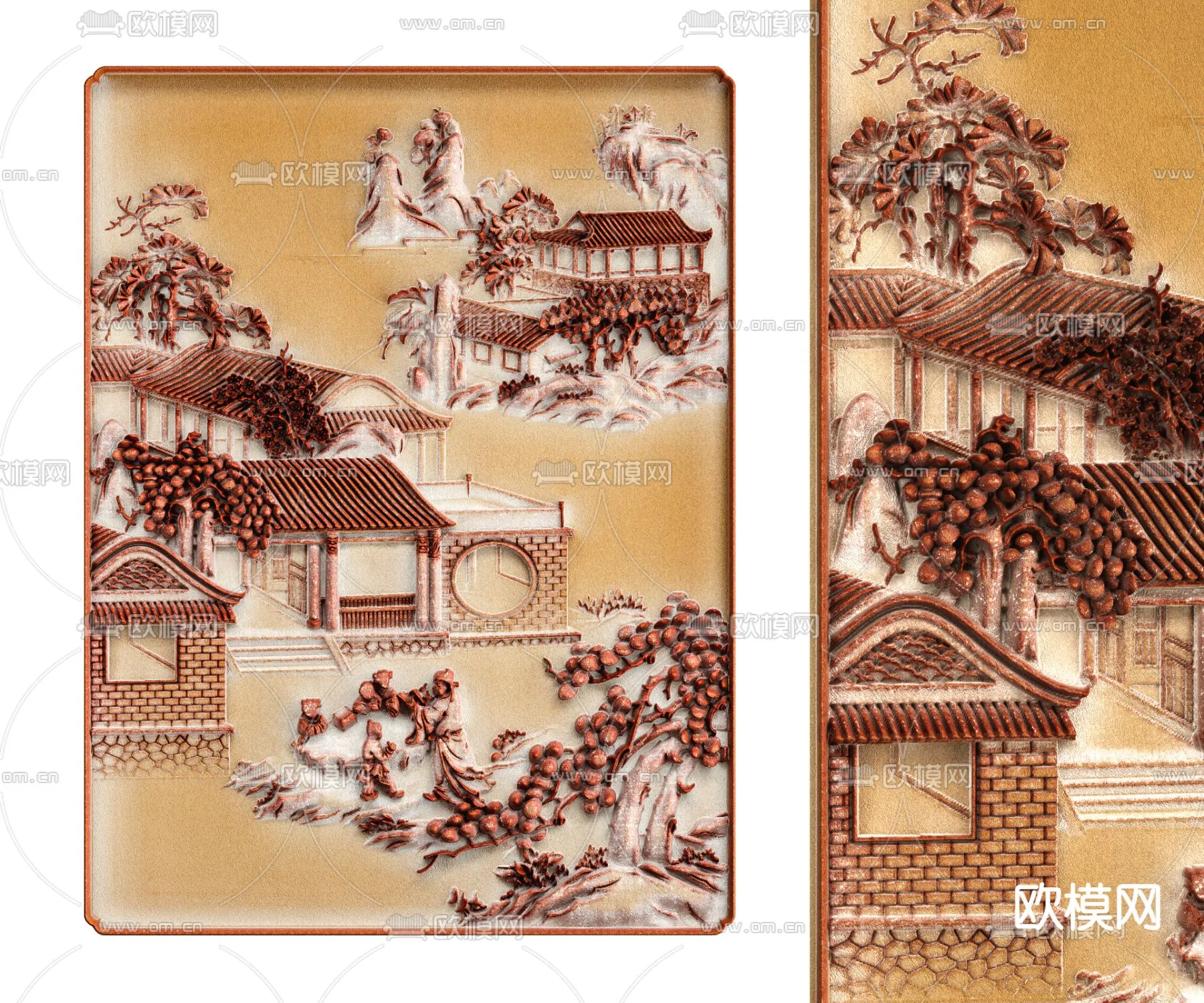 RELIEF – VRAY / CORONA – 3D MODEL – 2838