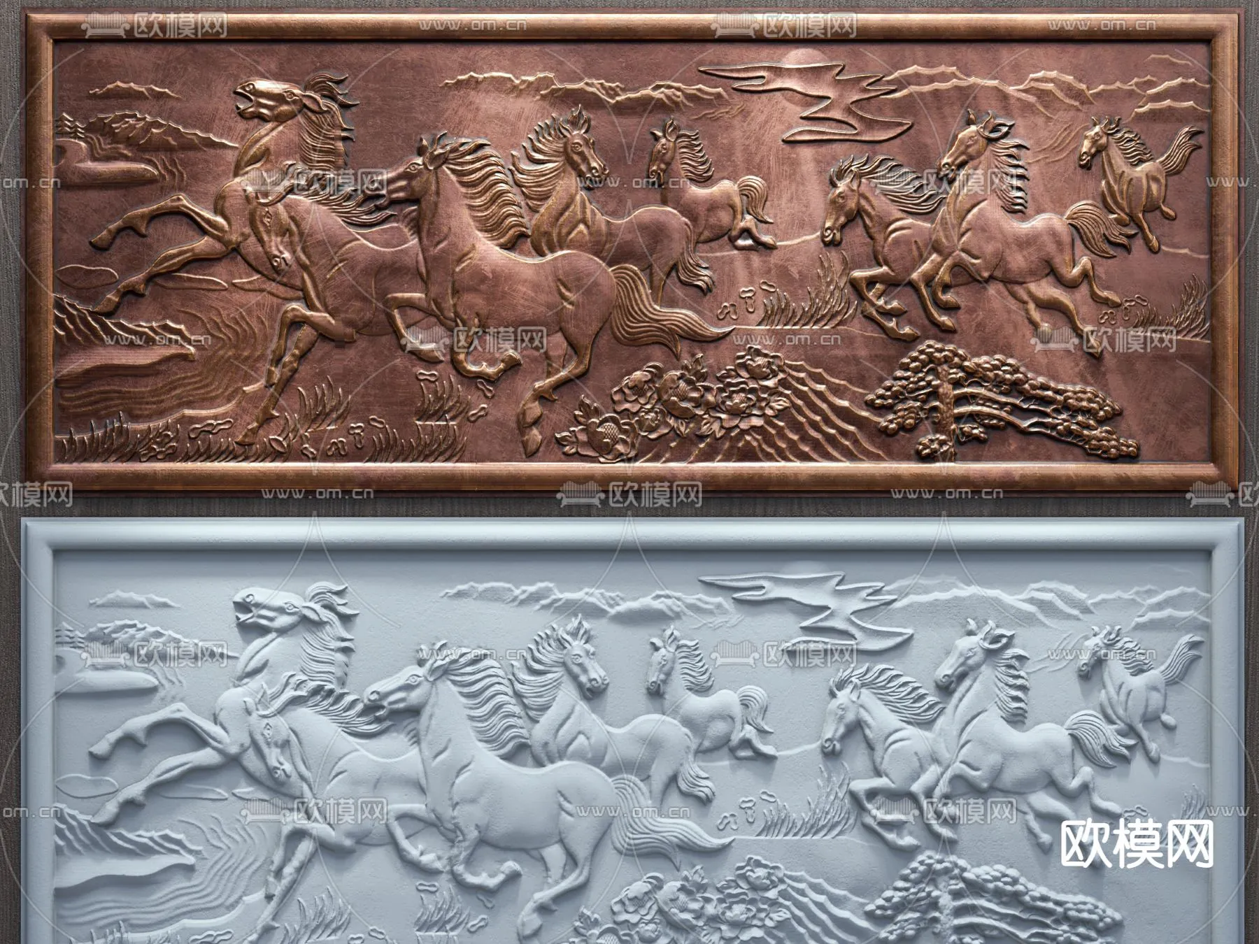 RELIEF – VRAY / CORONA – 3D MODEL – 2843