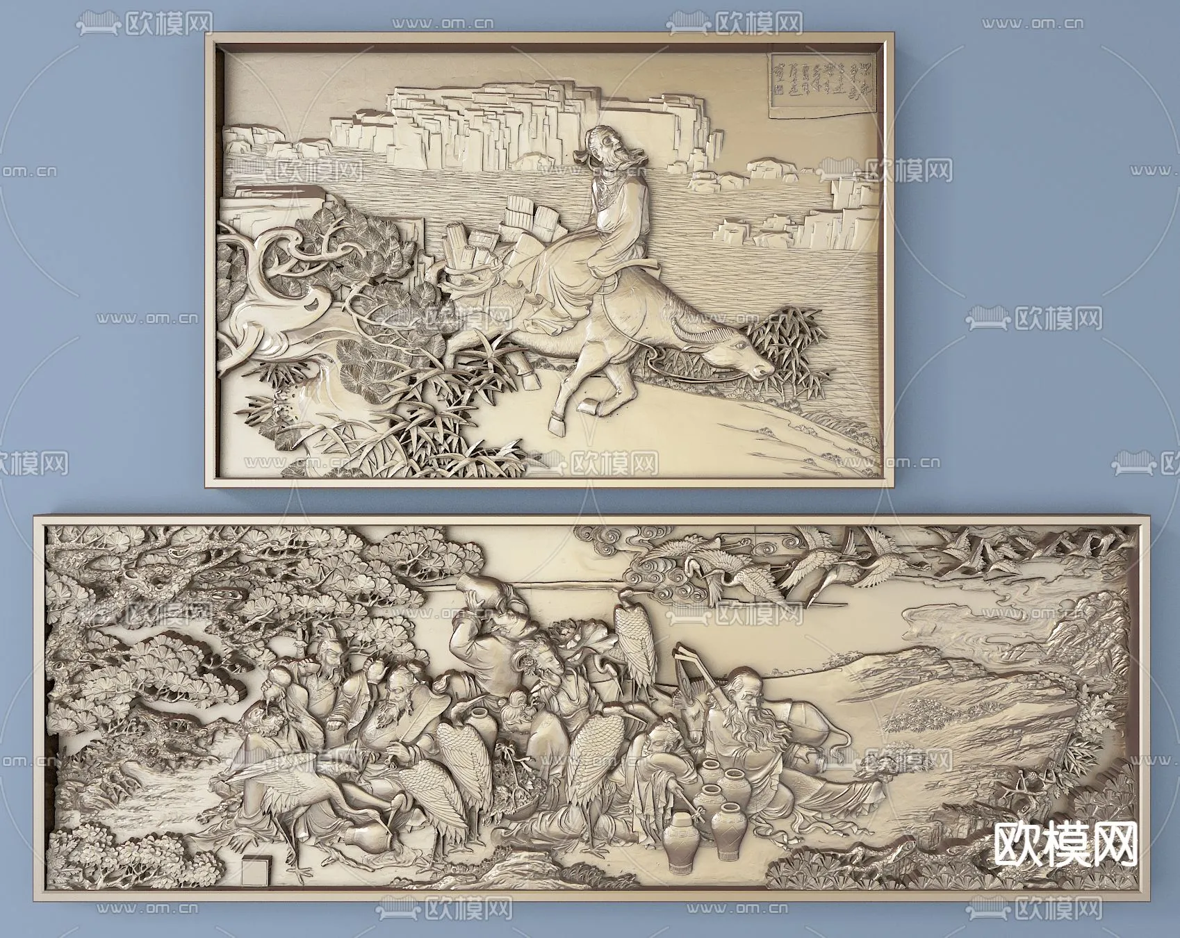 RELIEF – VRAY / CORONA – 3D MODEL – 2846