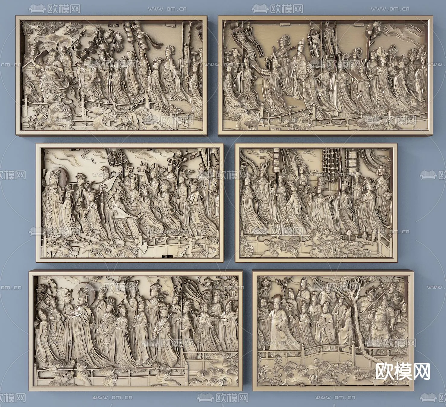 RELIEF – VRAY / CORONA – 3D MODEL – 2847