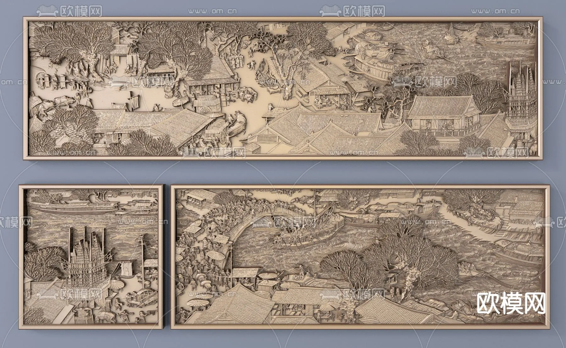 RELIEF – VRAY / CORONA – 3D MODEL – 2851