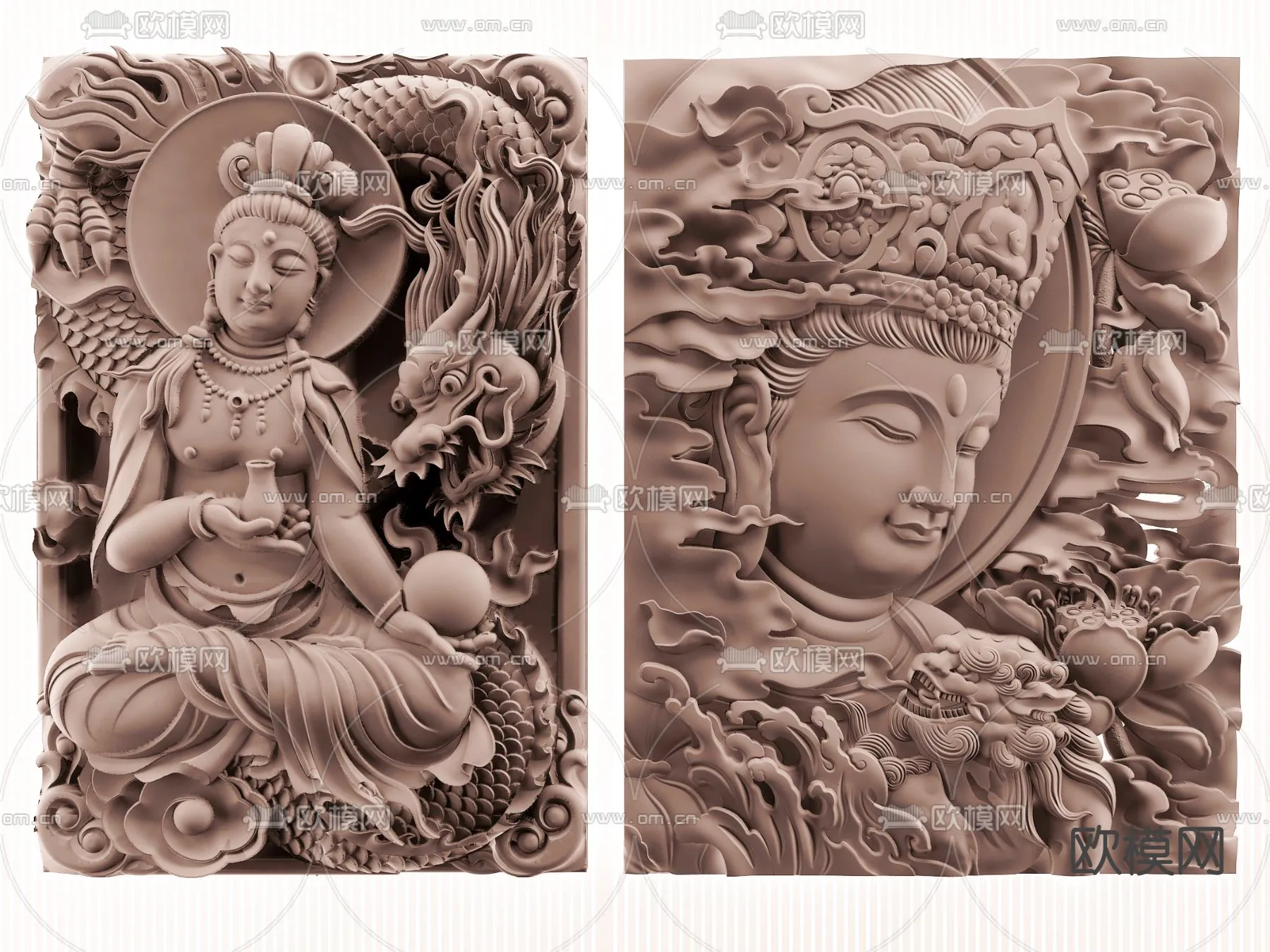 RELIEF – VRAY / CORONA – 3D MODEL – 2853