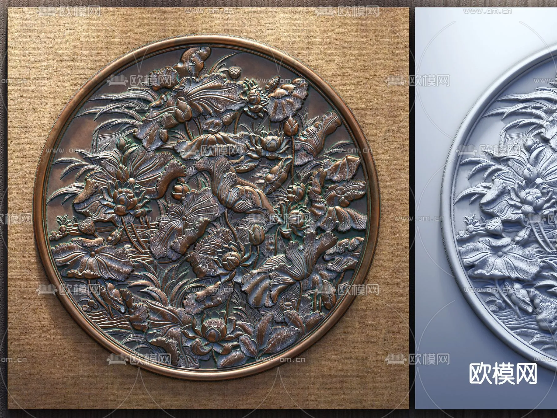 RELIEF – VRAY / CORONA – 3D MODEL – 2854