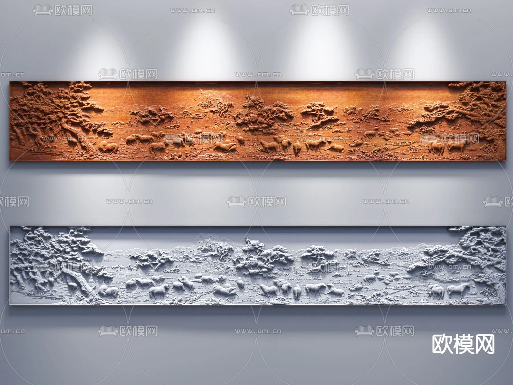 RELIEF – VRAY / CORONA – 3D MODEL – 2855
