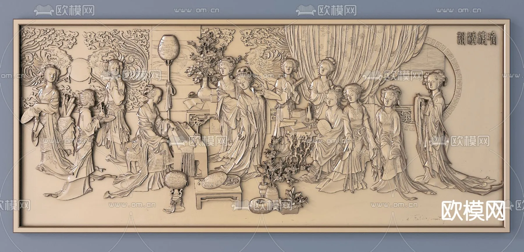 RELIEF – VRAY / CORONA – 3D MODEL – 2859