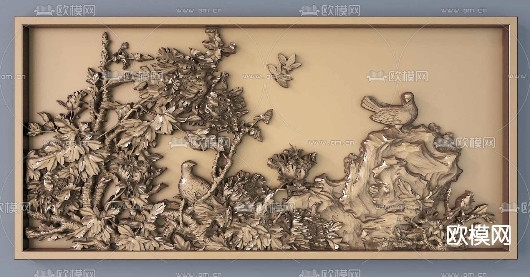 RELIEF – VRAY / CORONA – 3D MODEL – 2861