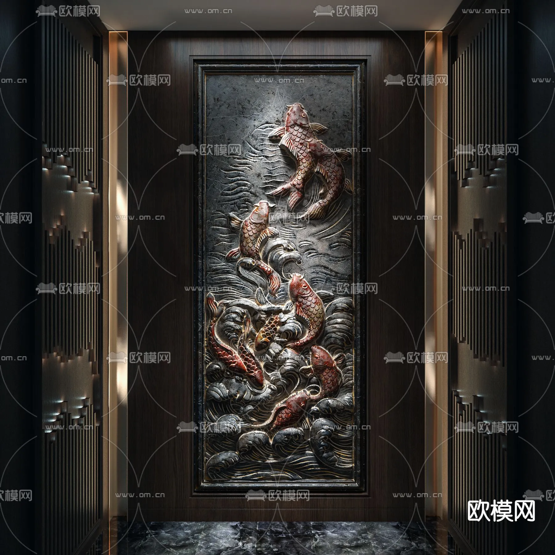 RELIEF – VRAY / CORONA – 3D MODEL – 2869