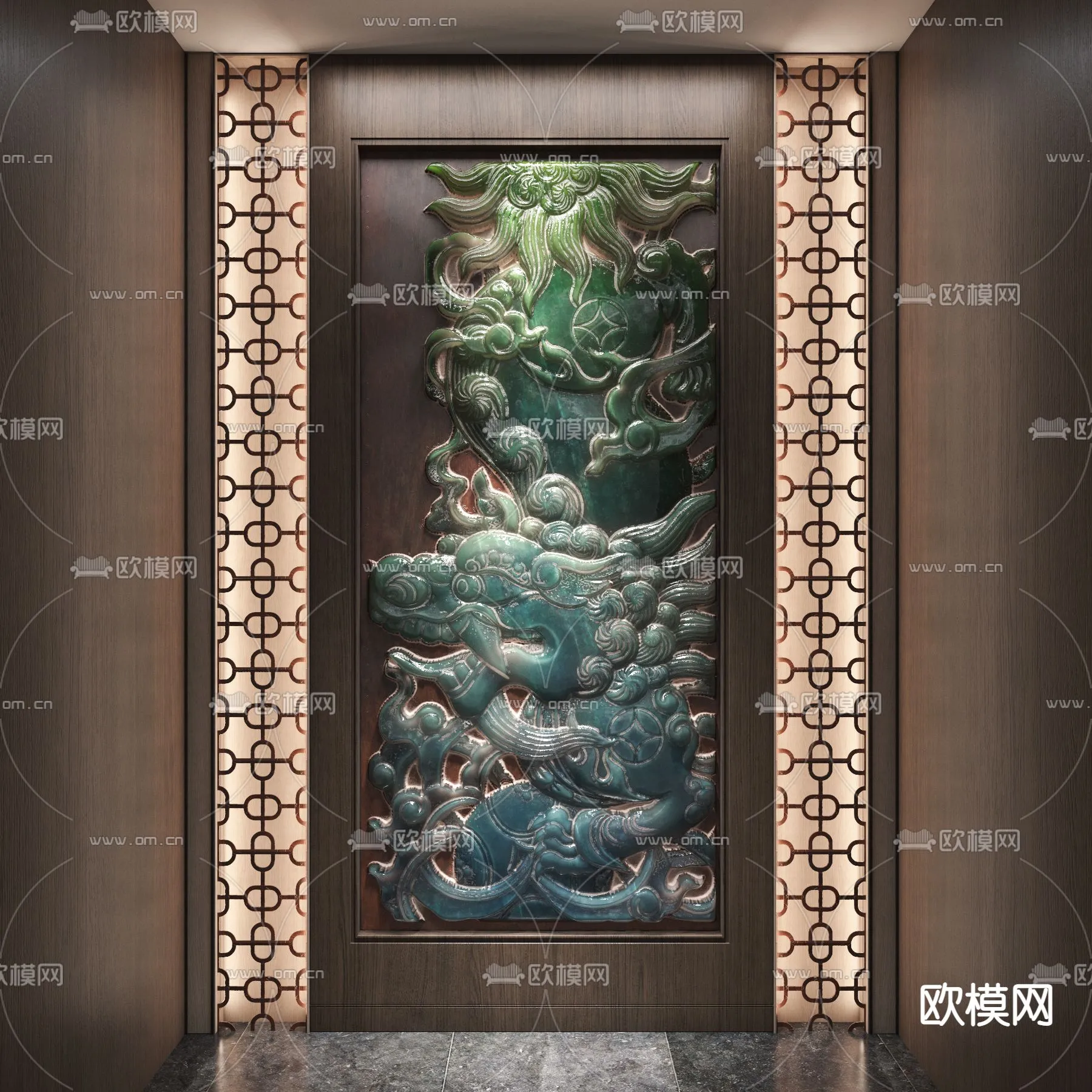 RELIEF – VRAY / CORONA – 3D MODEL – 2871