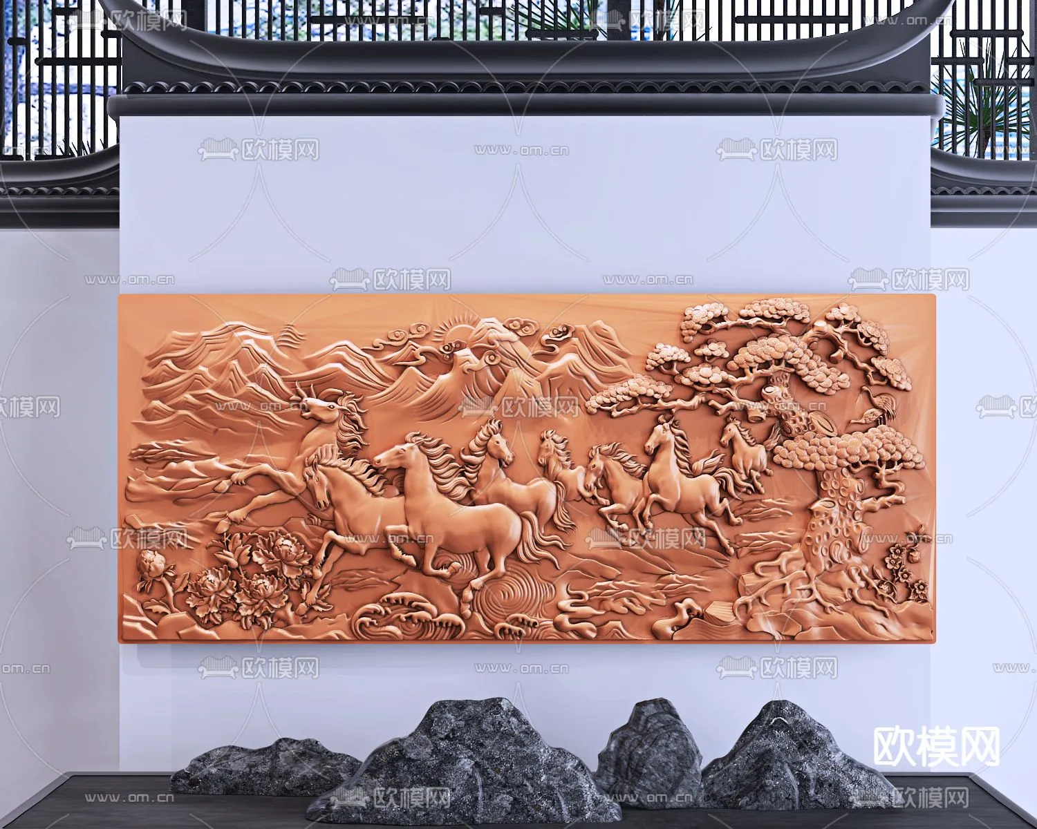 RELIEF – VRAY / CORONA – 3D MODEL – 2877