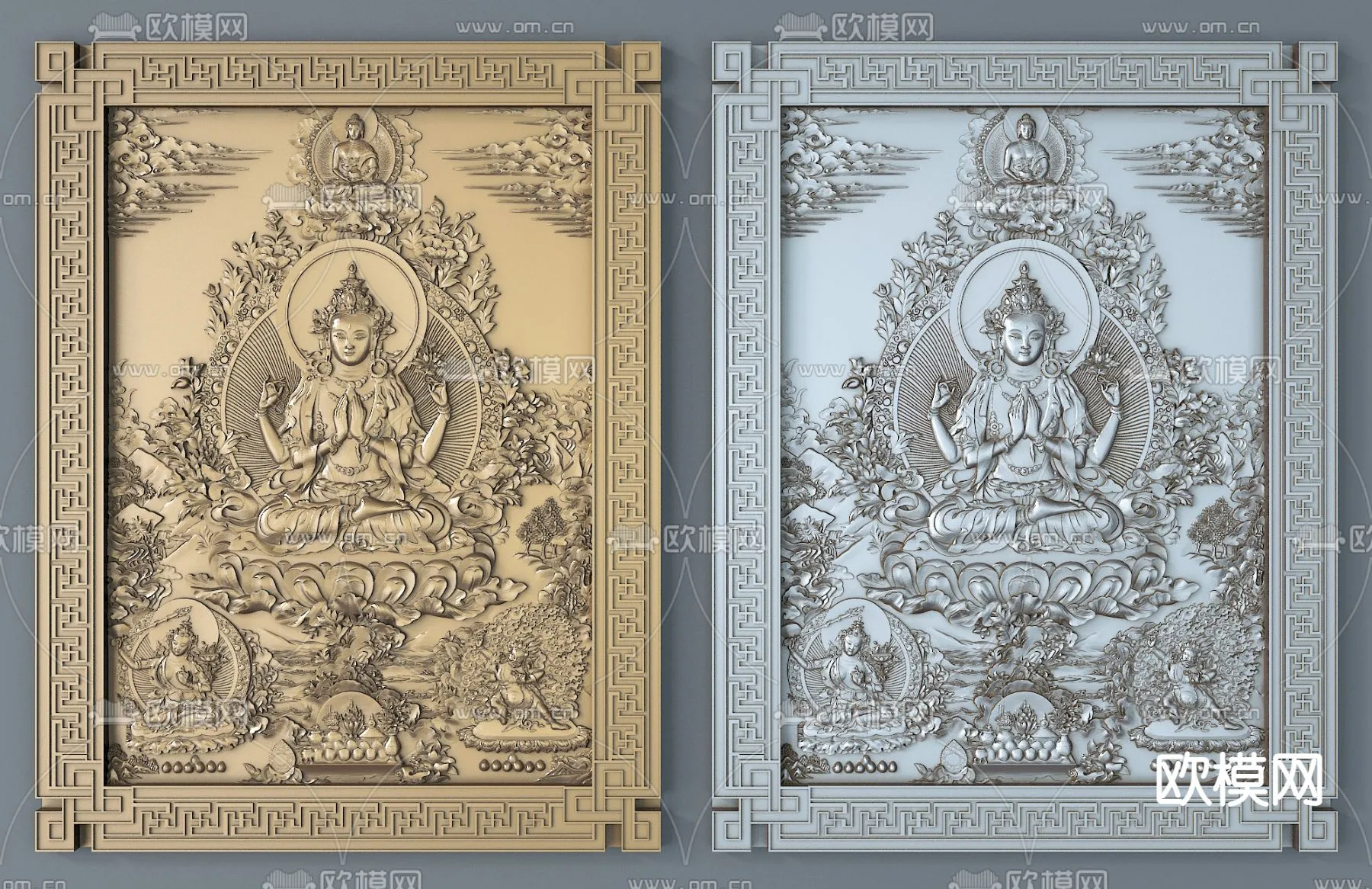 RELIEF – VRAY / CORONA – 3D MODEL – 2887