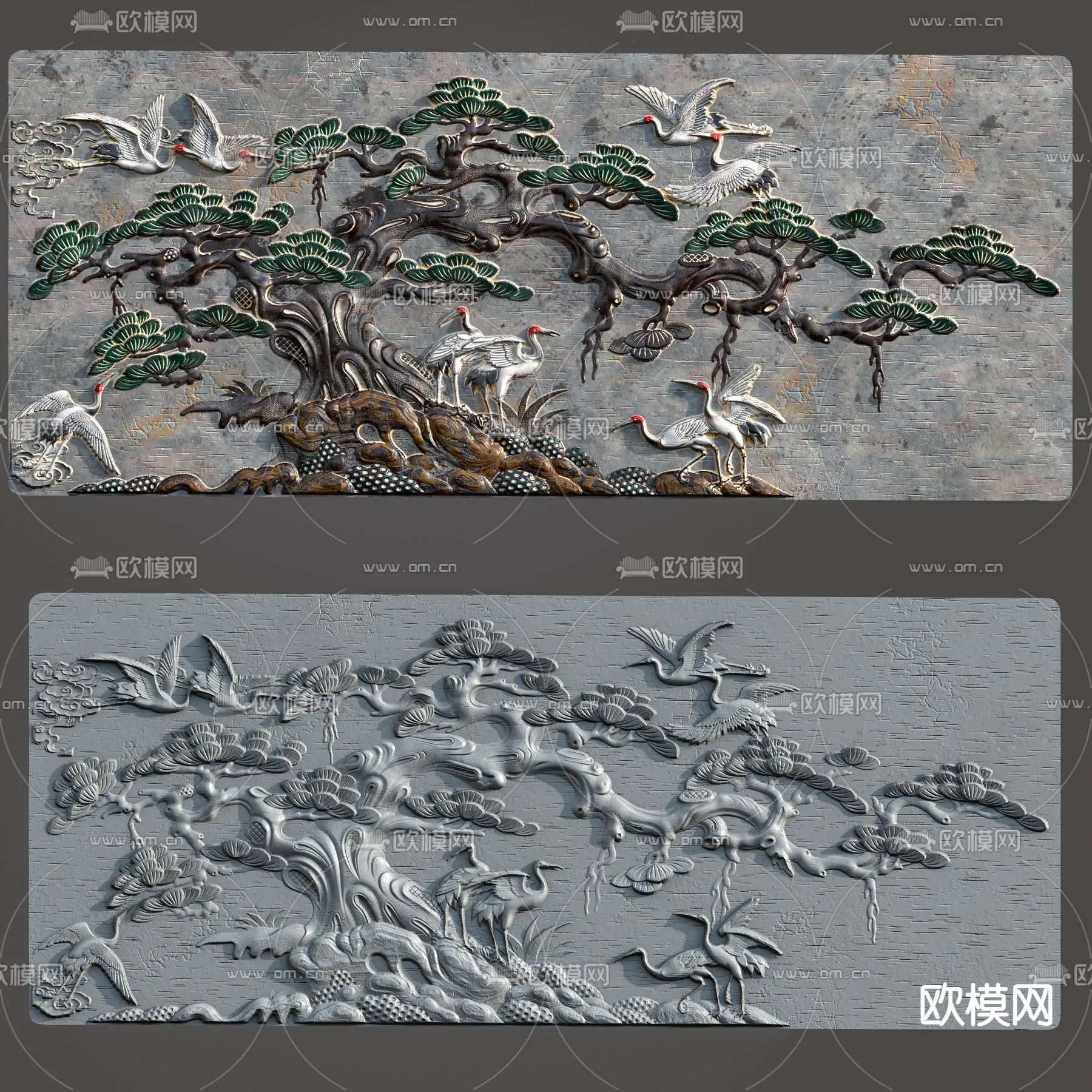 RELIEF – VRAY / CORONA – 3D MODEL – 2897