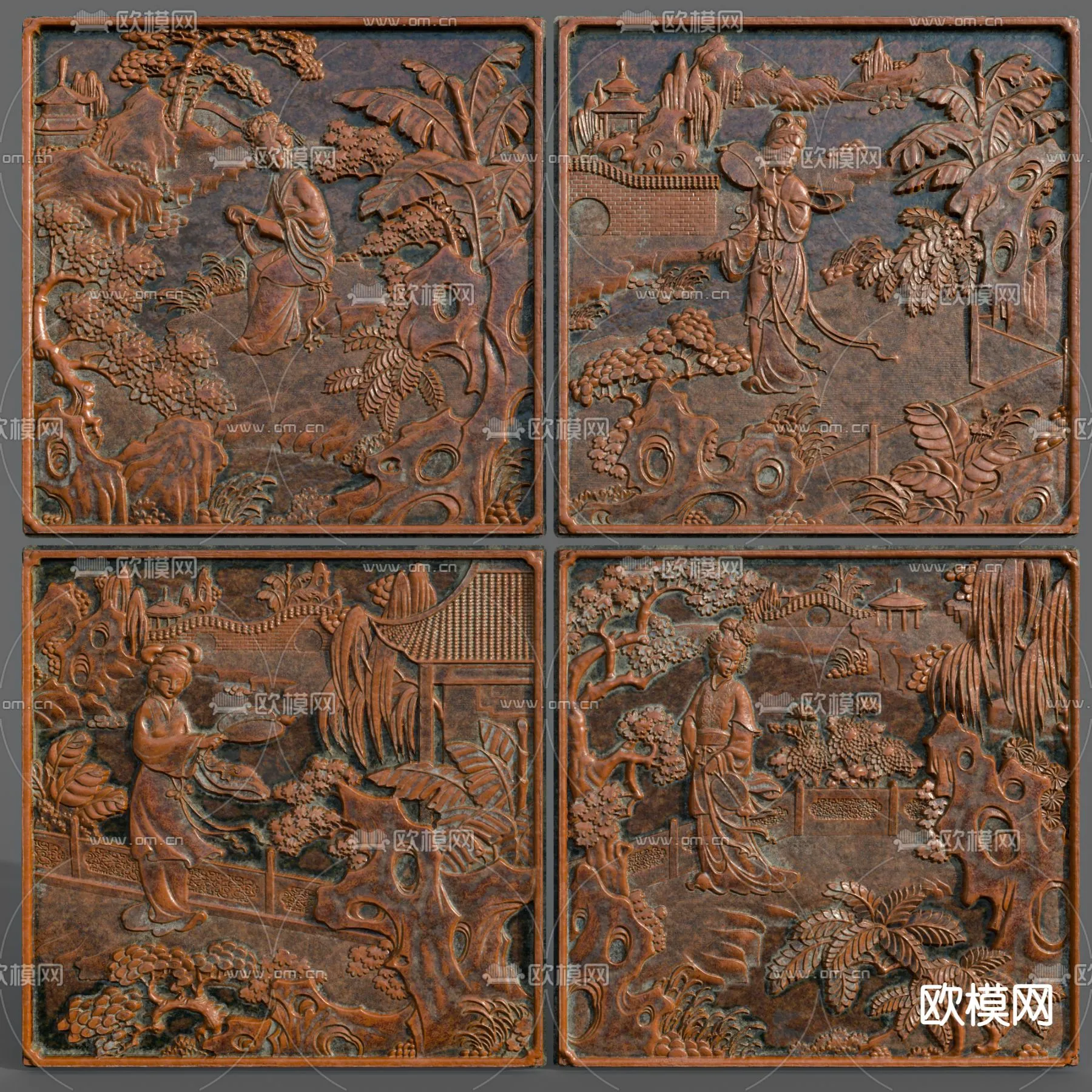 RELIEF – VRAY / CORONA – 3D MODEL – 2898