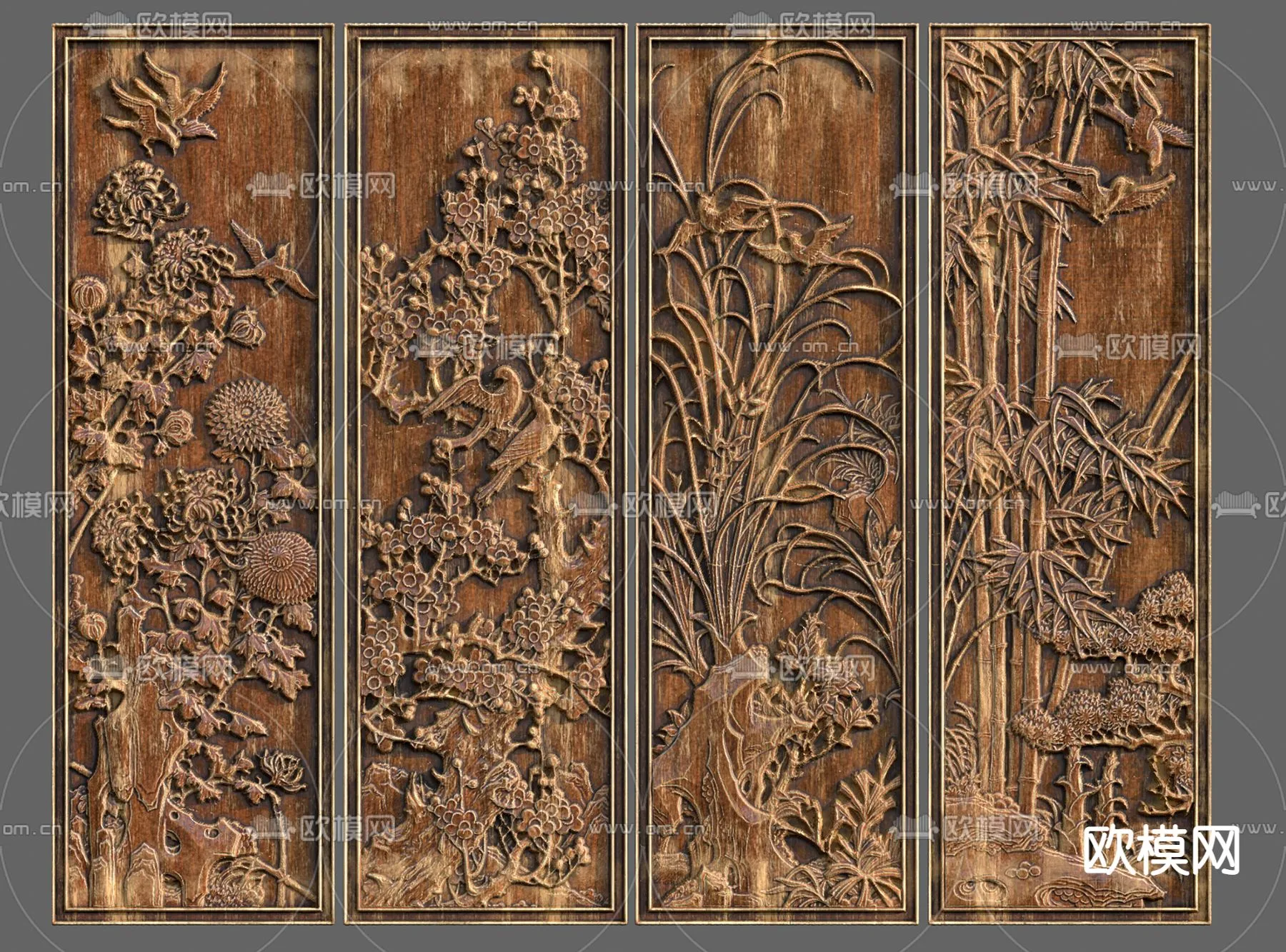 RELIEF – VRAY / CORONA – 3D MODEL – 2901