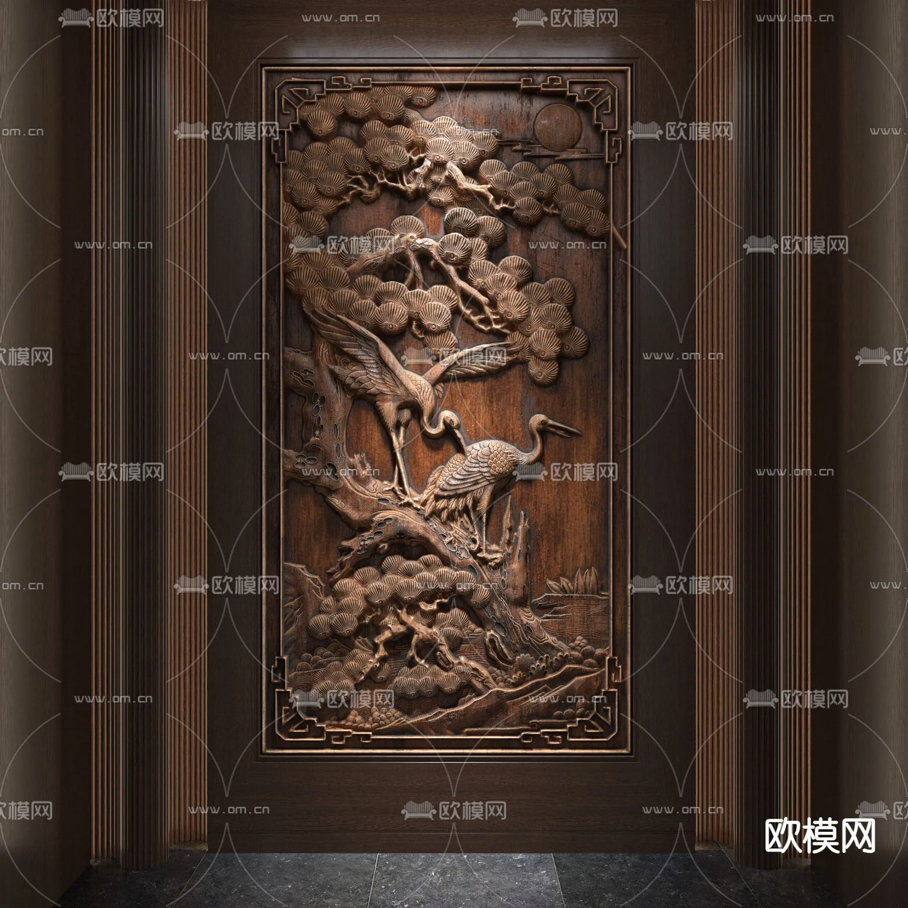 RELIEF – VRAY / CORONA – 3D MODEL – 2906