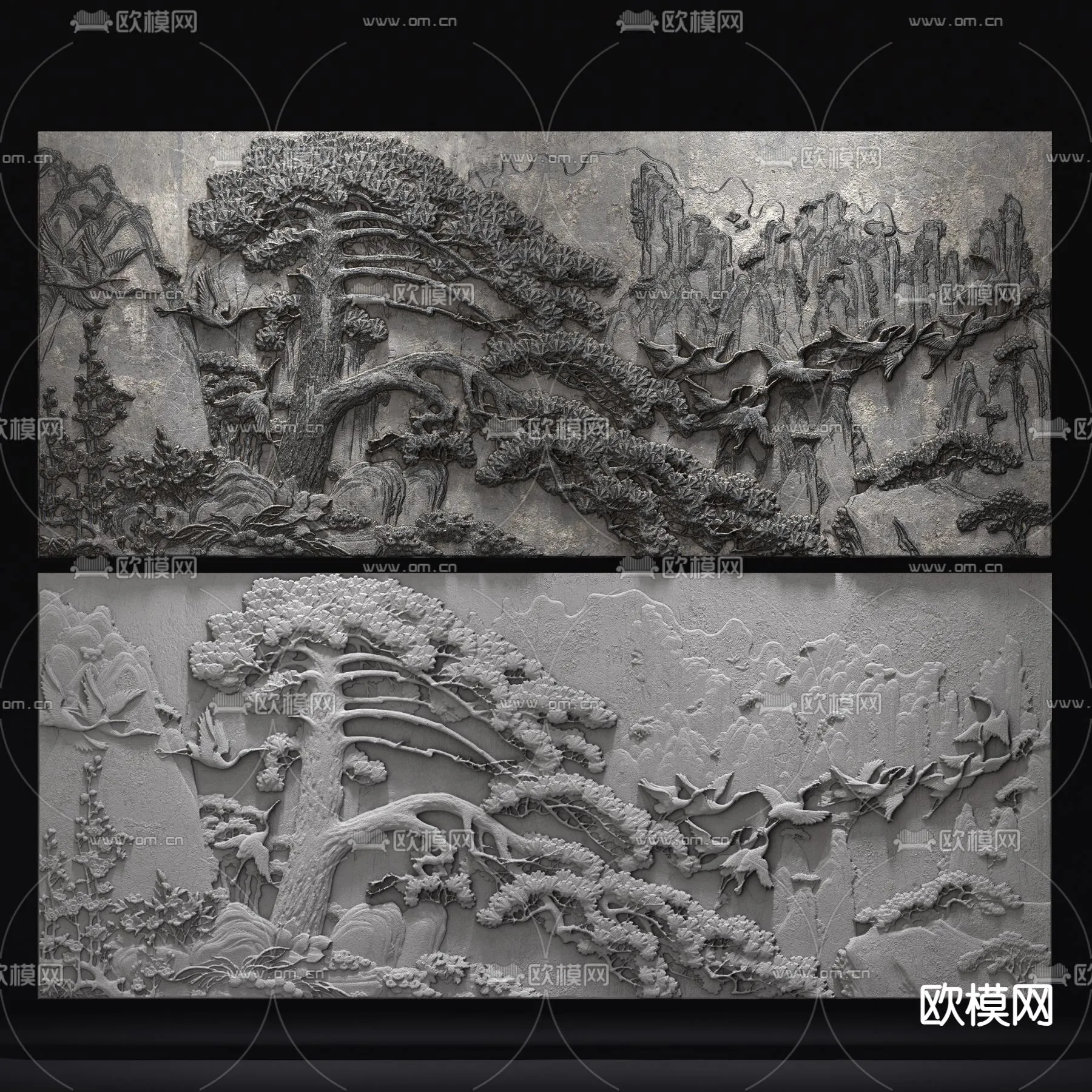 RELIEF – VRAY / CORONA – 3D MODEL – 2913