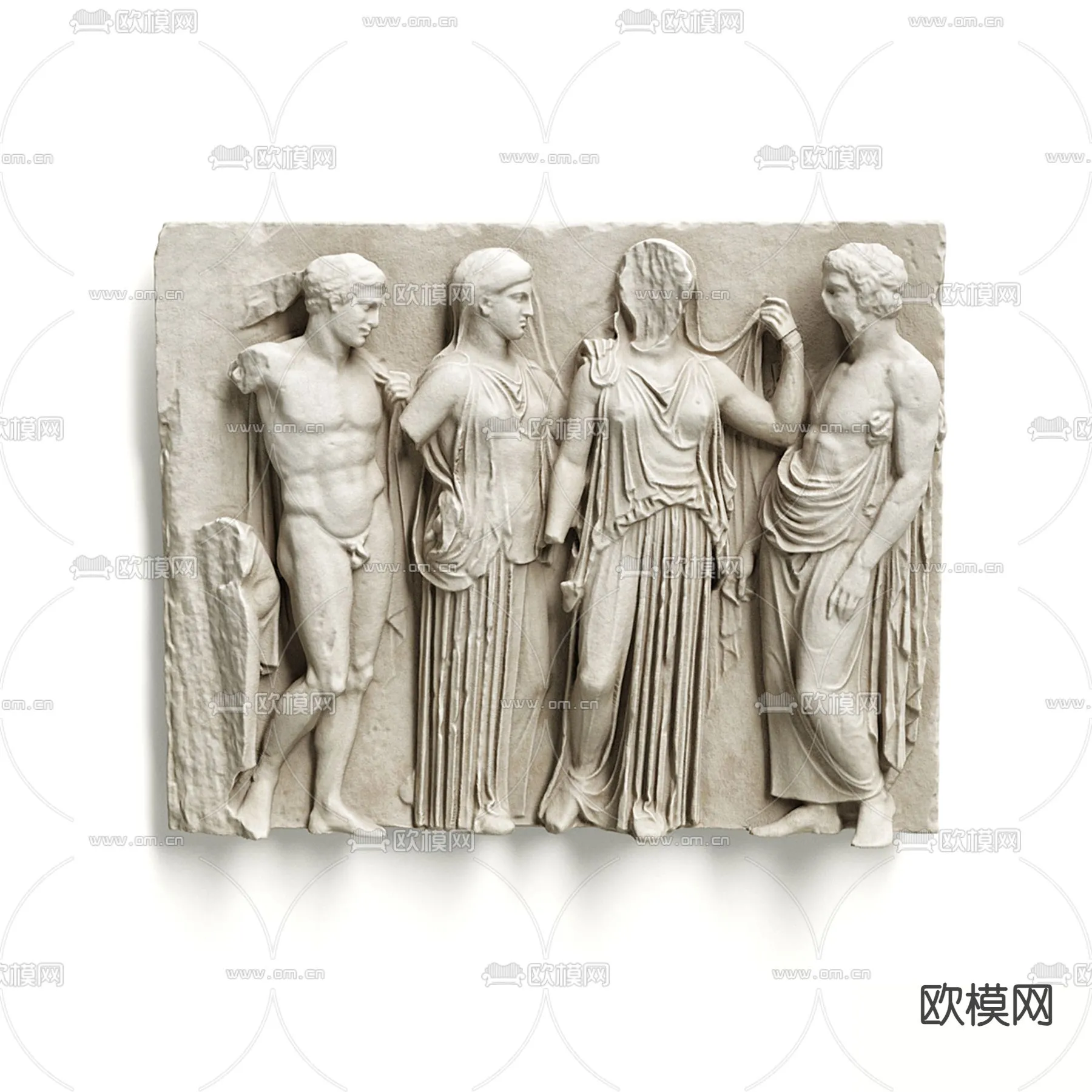 RELIEF – VRAY / CORONA – 3D MODEL – 2914