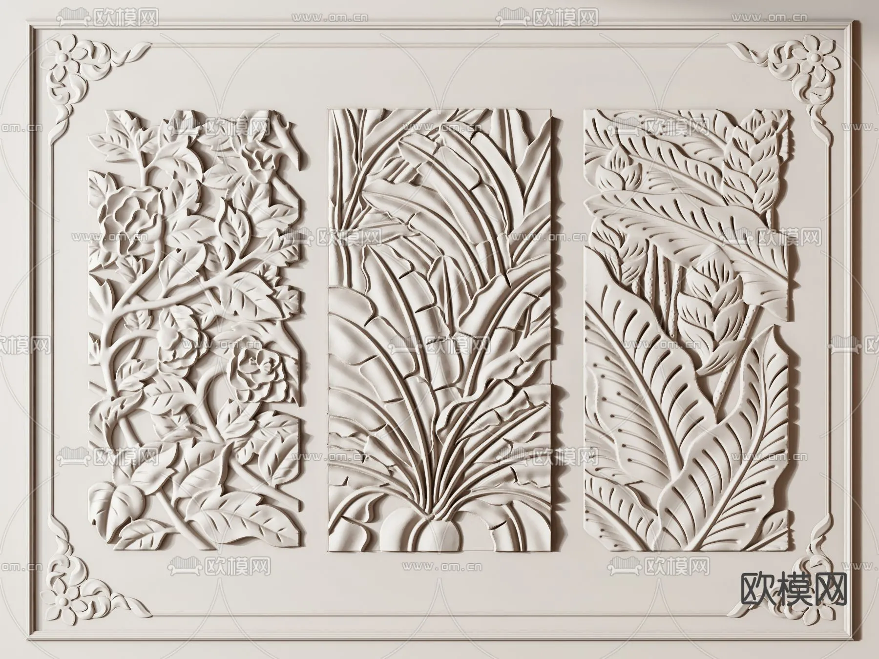 RELIEF – VRAY / CORONA – 3D MODEL – 2915