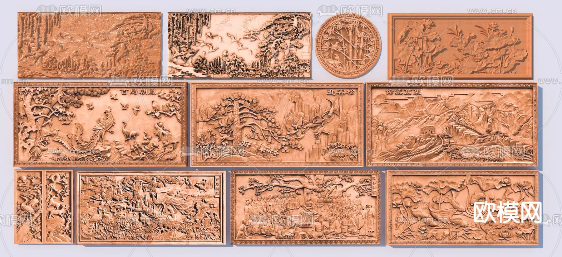 RELIEF – VRAY / CORONA – 3D MODEL – 2917