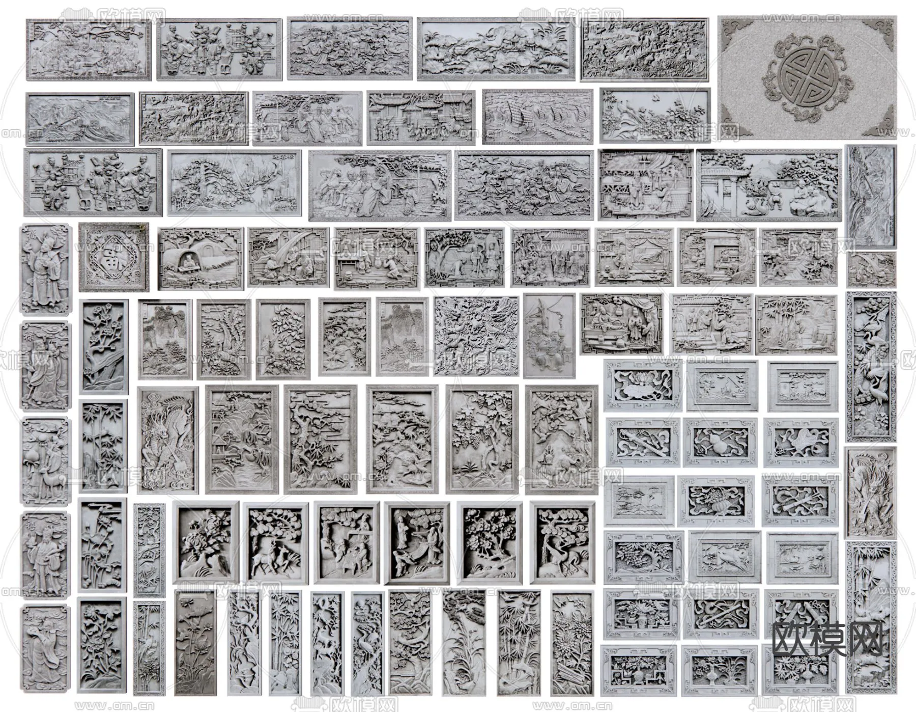 RELIEF – VRAY / CORONA – 3D MODEL – 2926