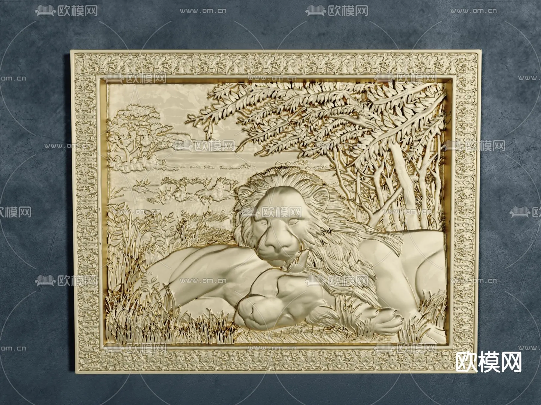 RELIEF – VRAY / CORONA – 3D MODEL – 2933