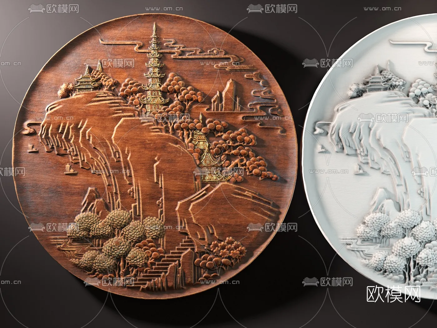 RELIEF – VRAY / CORONA – 3D MODEL – 2935