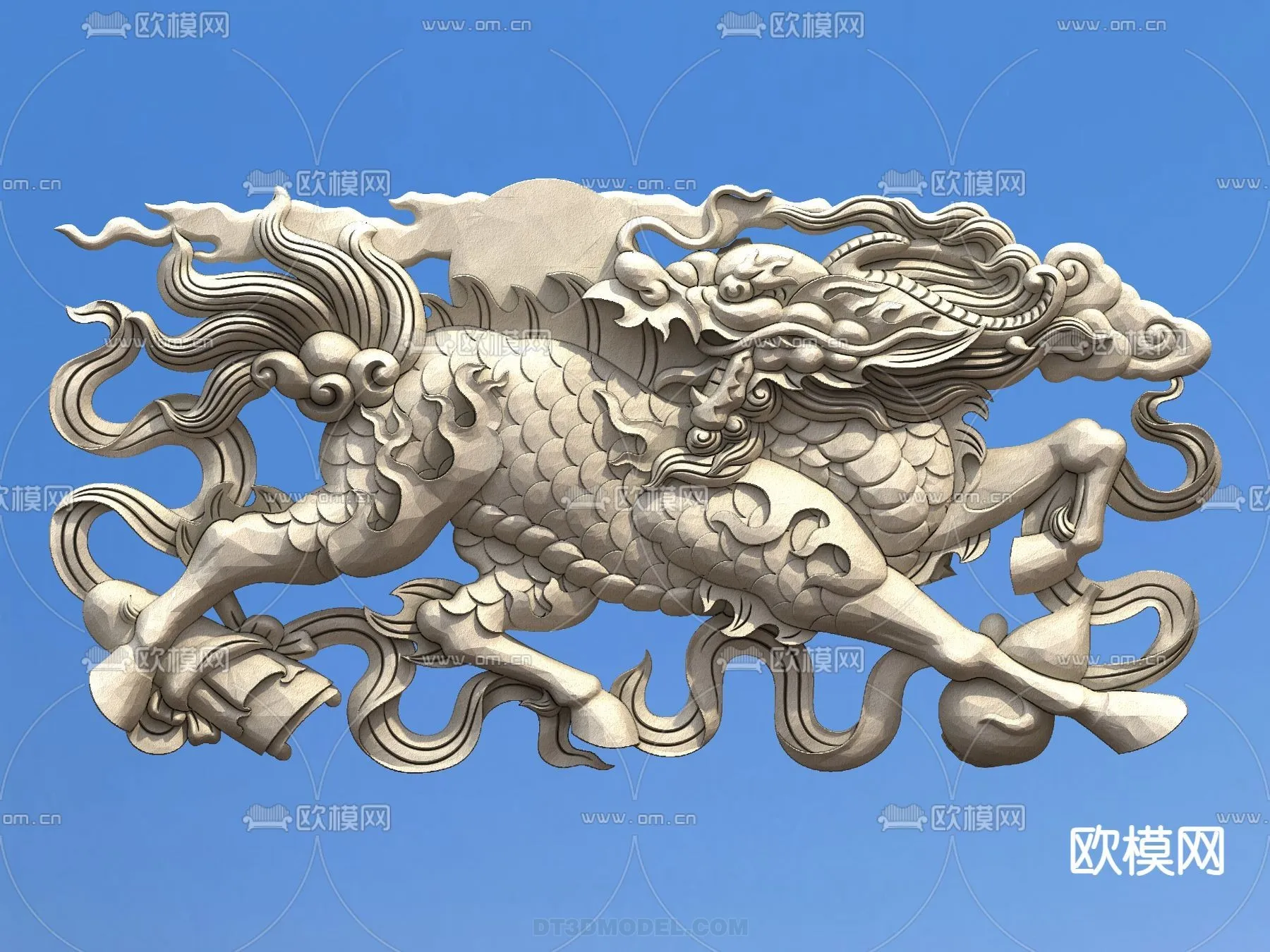 Relief with Pattern – 3D Models for Interior Decoration – 007 Relief with Pattern – 3D Models for Interior Decoration – 007