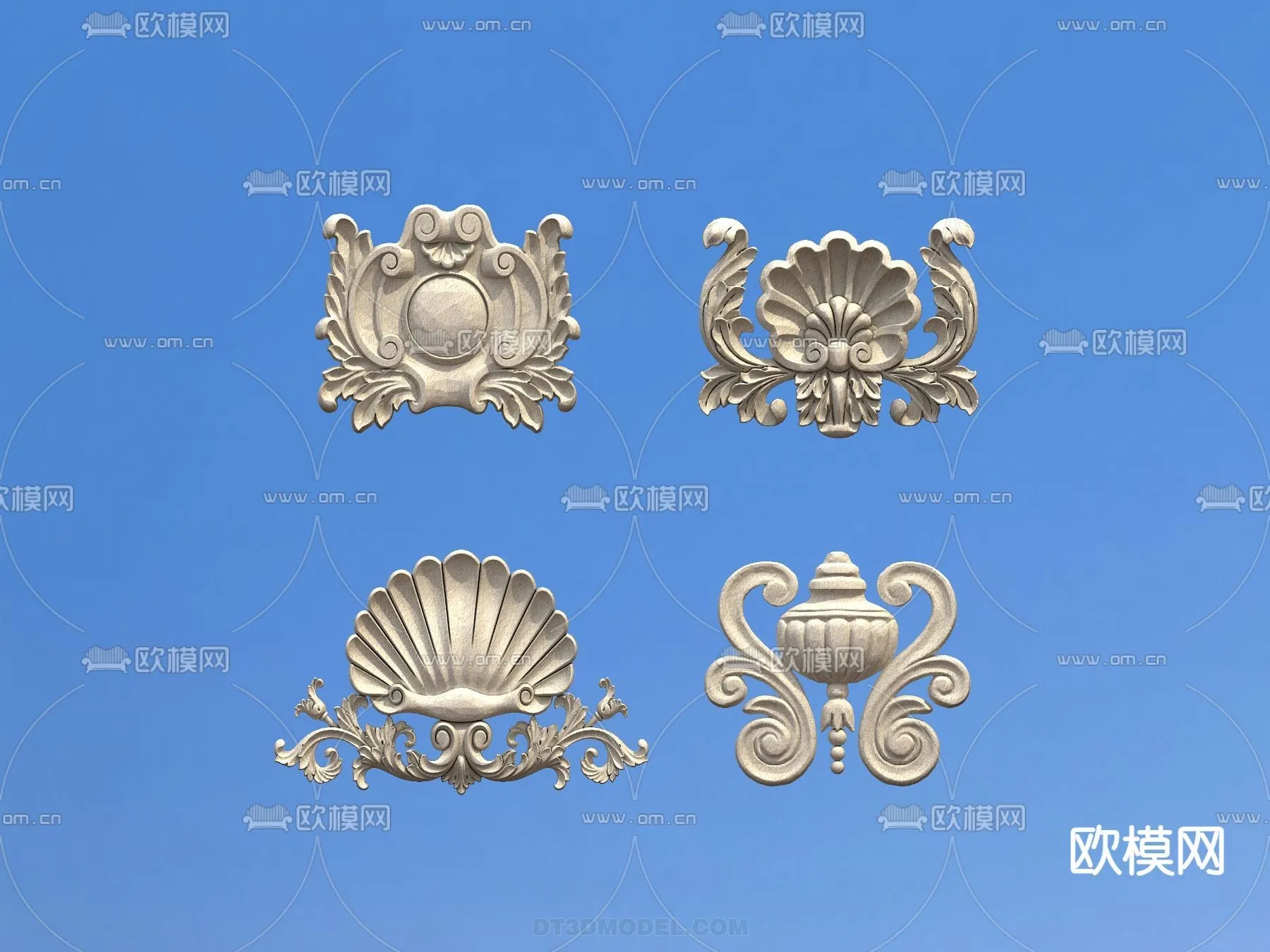 Relief with Pattern – 3D Models for Interior Decoration – 015 Relief with Pattern – 3D Models for Interior Decoration – 015