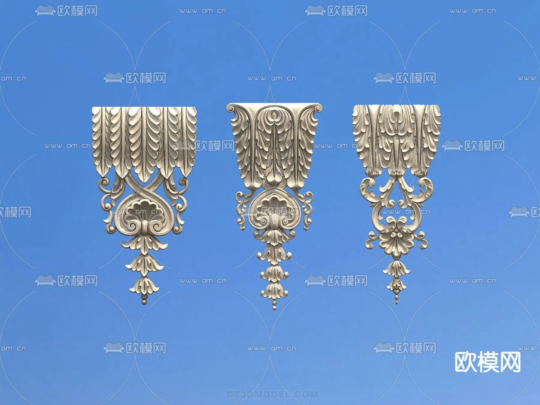 Relief with Pattern – 3D Models for Interior Decoration – 018 Relief with Pattern – 3D Models for Interior Decoration – 018