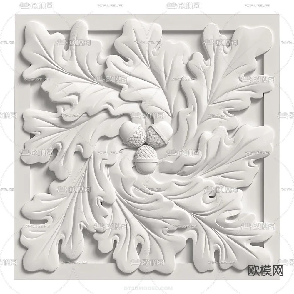 Relief with Pattern – 3D Models for Interior Decoration – 020 Relief with Pattern – 3D Models for Interior Decoration – 020