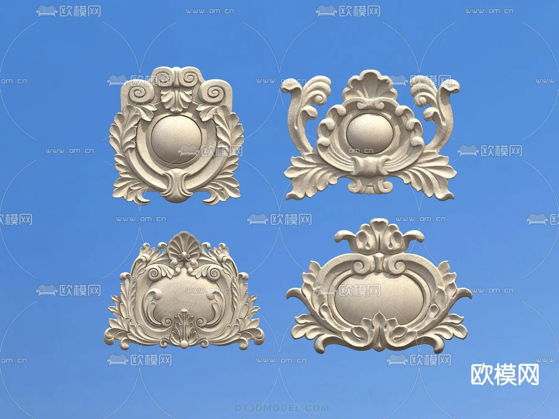 Relief with Pattern – 3D Models for Interior Decoration – 023 Relief with Pattern – 3D Models for Interior Decoration – 023