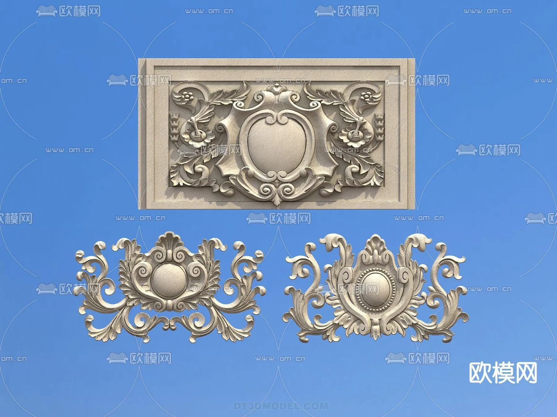 Relief with Pattern – 3D Models for Interior Decoration – 025 Relief with Pattern – 3D Models for Interior Decoration – 025