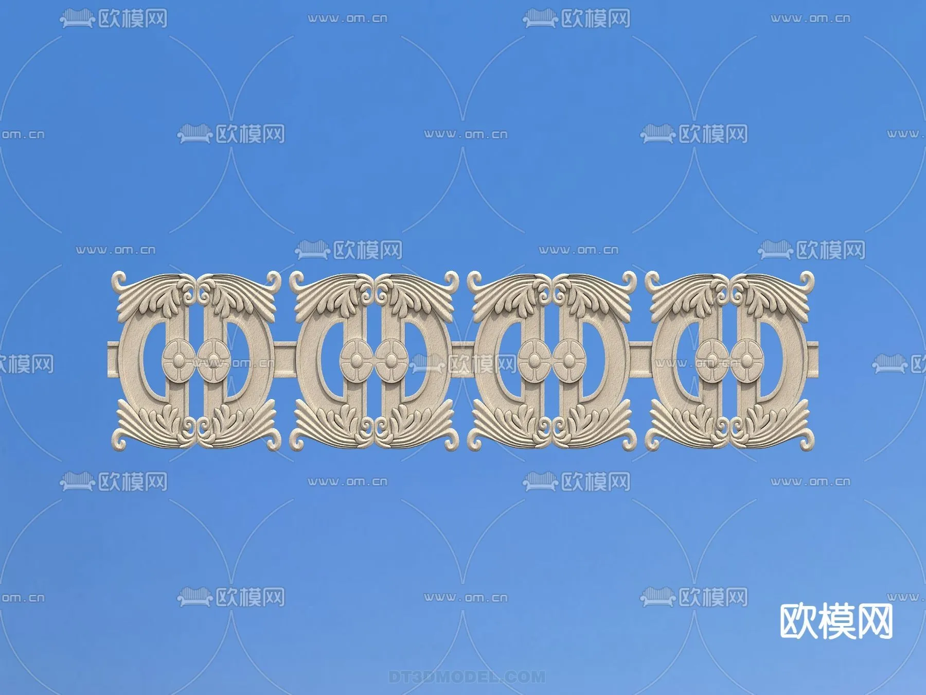 Relief with Pattern – 3D Models for Interior Decoration – 035 Relief with Pattern – 3D Models for Interior Decoration – 035