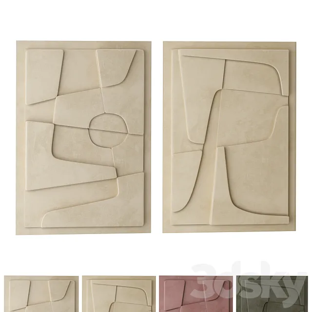 Reliefs by Atelier Plateau 3D Model