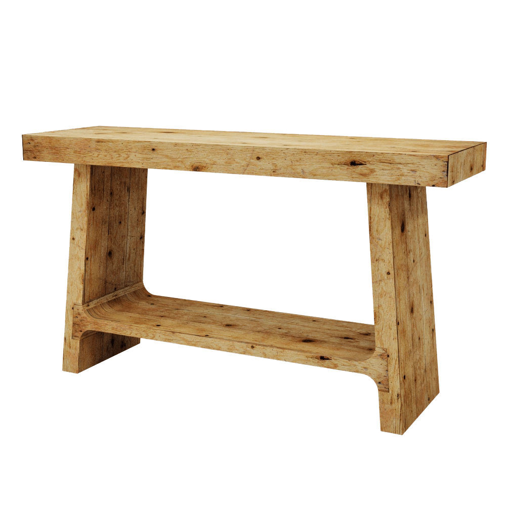 Reloft – Rustic -120WTH weathered oak 3D Model