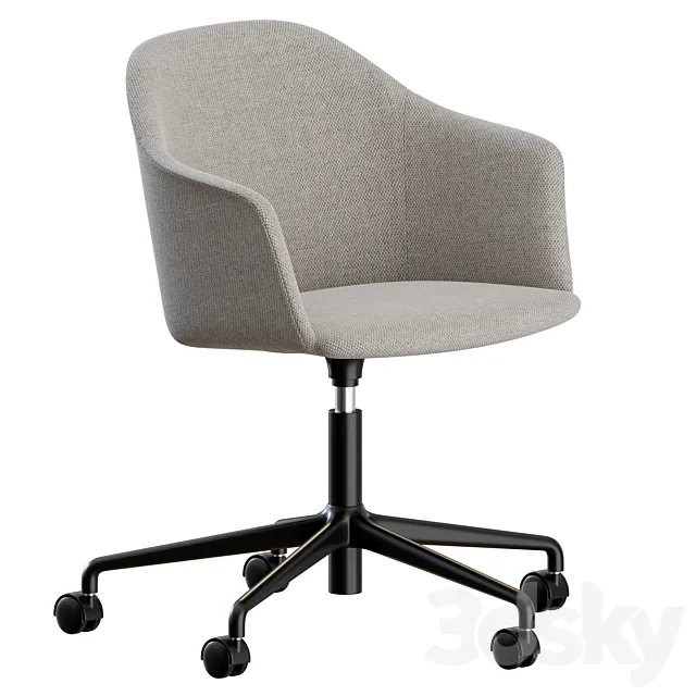 Rely HW55 Armchair by andtradition 3D Model