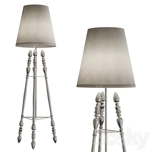 Remarkable Luxury Floor Lamps 3D Model Remarkable Luxury Floor Lamps 3D Model