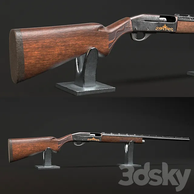 Remington 1100 3DModel Remington 1100 3DModel