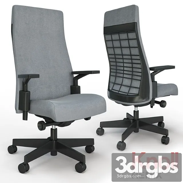 Remix high back office chair 2 3D Model Download