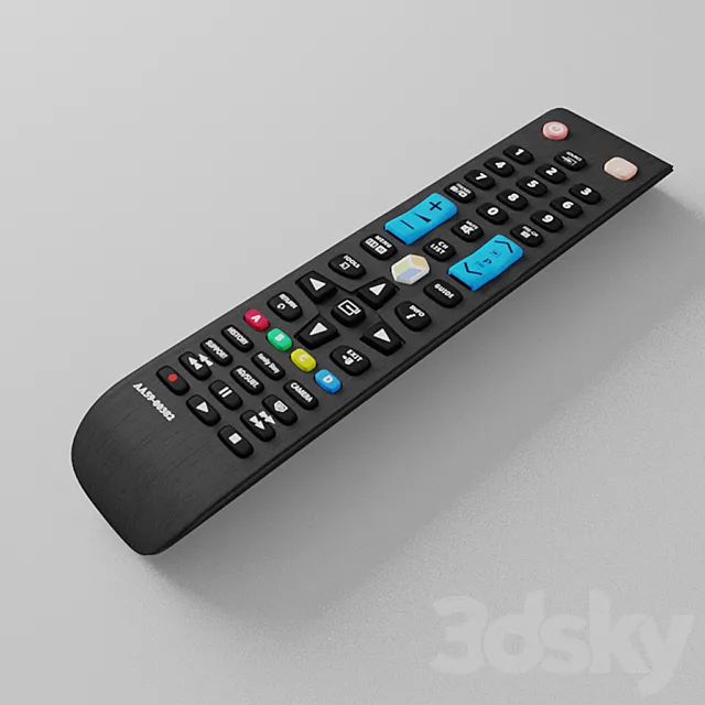 Remote control for Samsung TV 3D Model