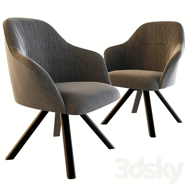 Remus S Dining Chair 3D Model Remus S Dining Chair 3D Model