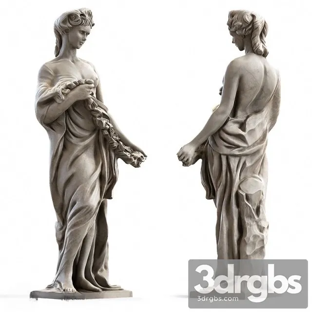 Renaissance Statue 3D Model Download