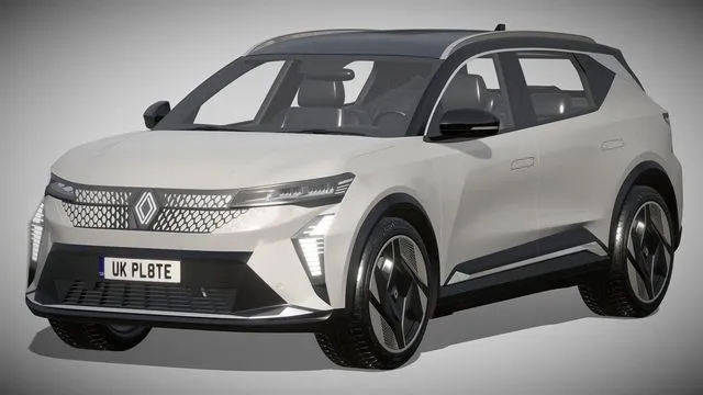 Renault Scenic E-Tech 2024 3D Model