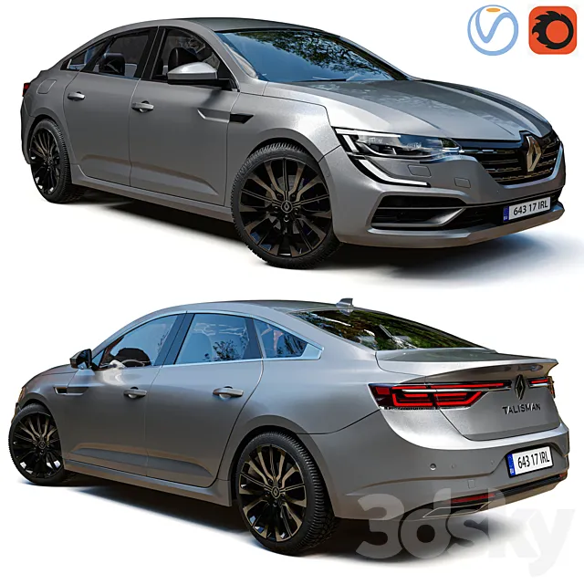 Renault Talisman 3D Model